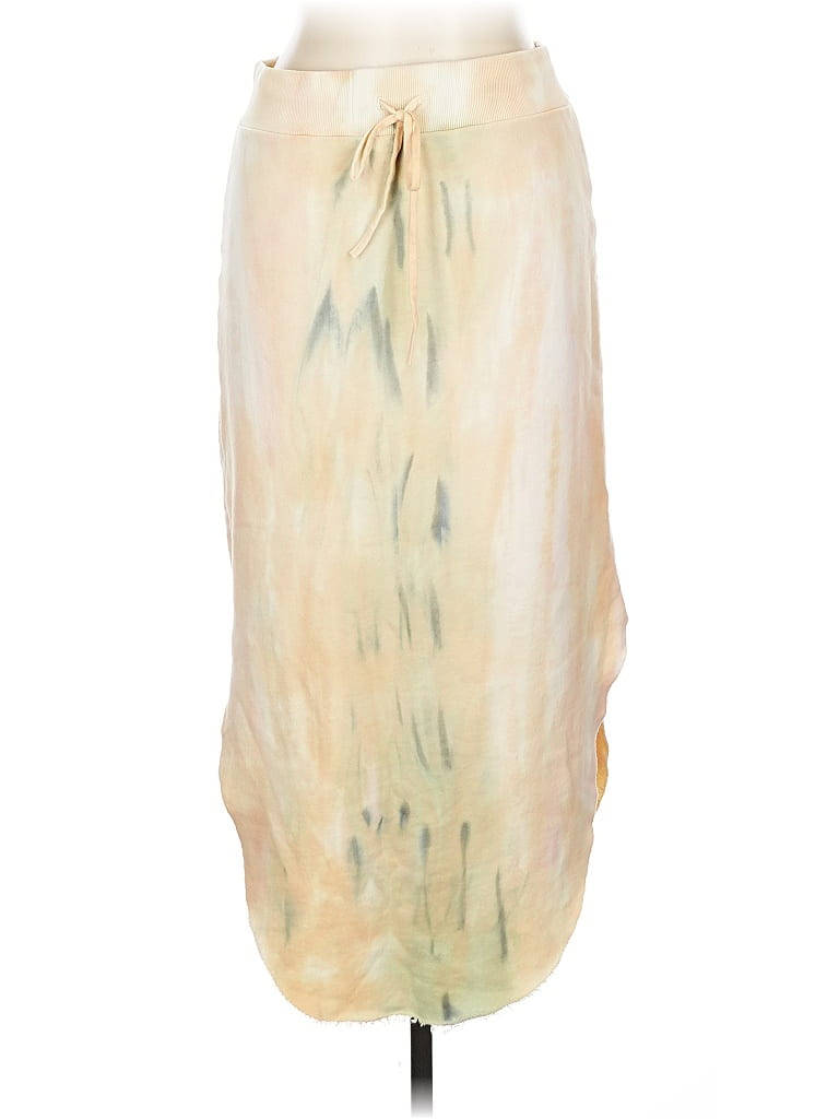 Young Fabulous & Broke Tie-dye Ivory Casual Skirt Size L - photo 1