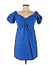A.L.C. Solid Blue Cocktail Dress Size 6 - photo 1