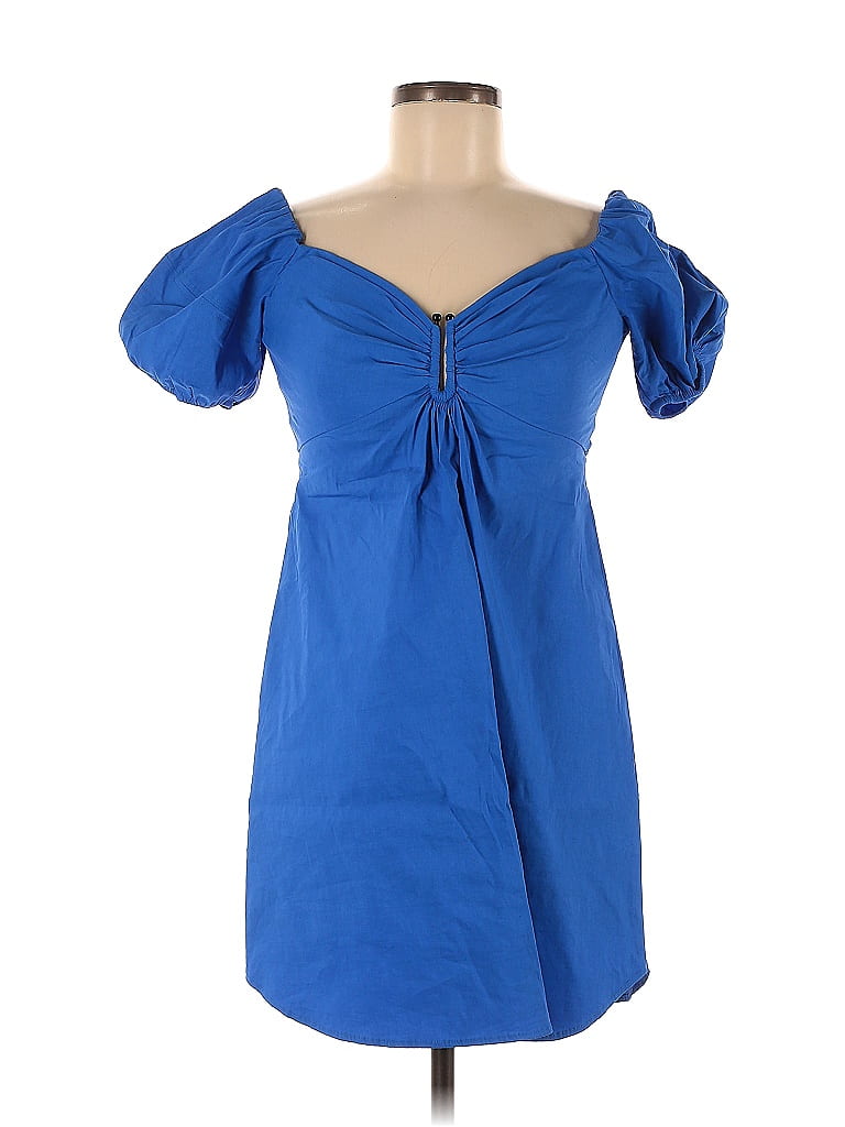 A.L.C. Solid Blue Cocktail Dress Size 6 - photo 1