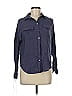 Ecote Blue Long Sleeve Button-Down Shirt Size XS - photo 1