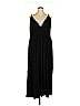 Ellos Solid Black Casual Dress Size 2X - photo 1
