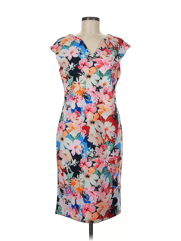 TaHeri Bold Fan Print Mini Dress main image 1