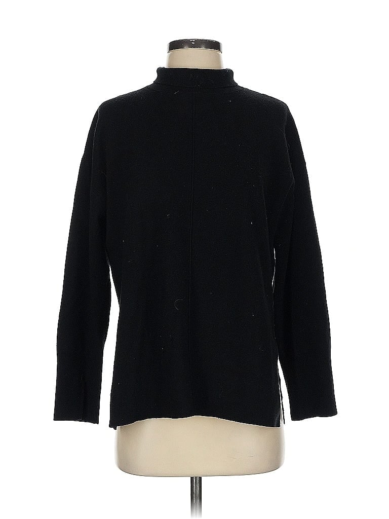 Pre-owned Banana Republic Turtleneck Sweater In Black