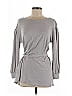 Ann Taylor Factory Gray Long Sleeve Top Size M - photo 1