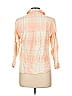 Bixby Nomad 100% Rayon Orange 3/4 Sleeve Button-Down Shirt Size L - photo 2