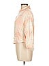 Bixby Nomad 100% Rayon Orange 3/4 Sleeve Button-Down Shirt Size L - photo 5