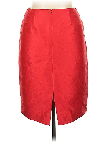 Linda Allard Ellen Tracy Silk Skirt (view 2)