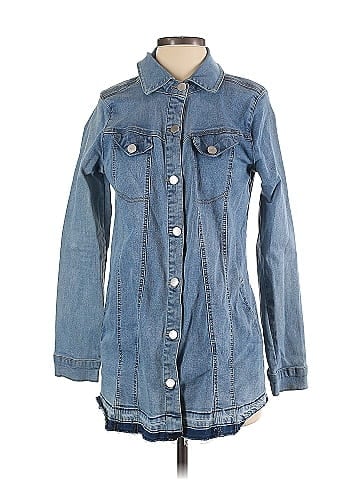 LOGO by Lori Goldstein Denim Jacket (view 1)