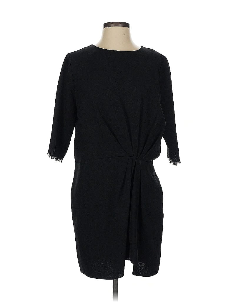 Pre-owned Lenny B. Casual Dress In Black