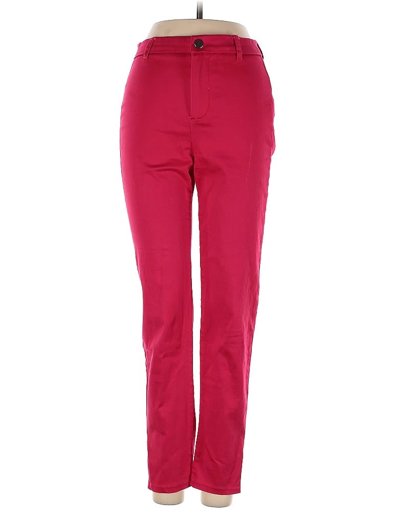 Pre-owned Mng Casual Pants In Red