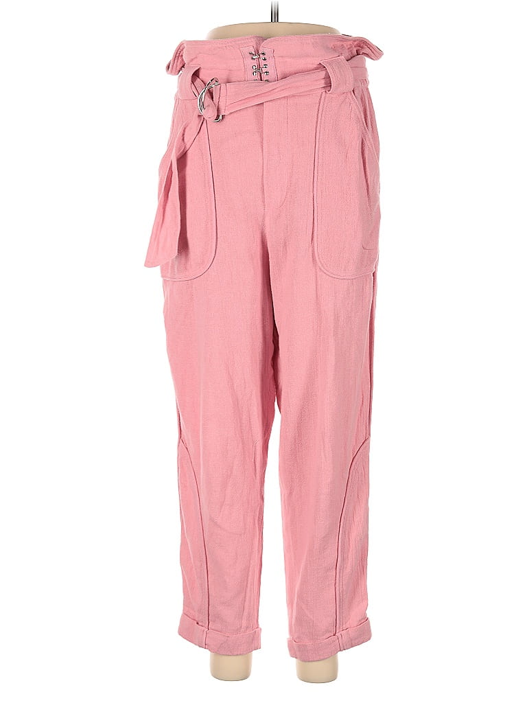 IRO 100% Cotton Pink Casual Pants Size EU (FR) 38 / US 6 - photo 1