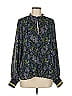 Ramy Brook 100% Polyester Green Long Sleeve Blouse Size M - photo 1