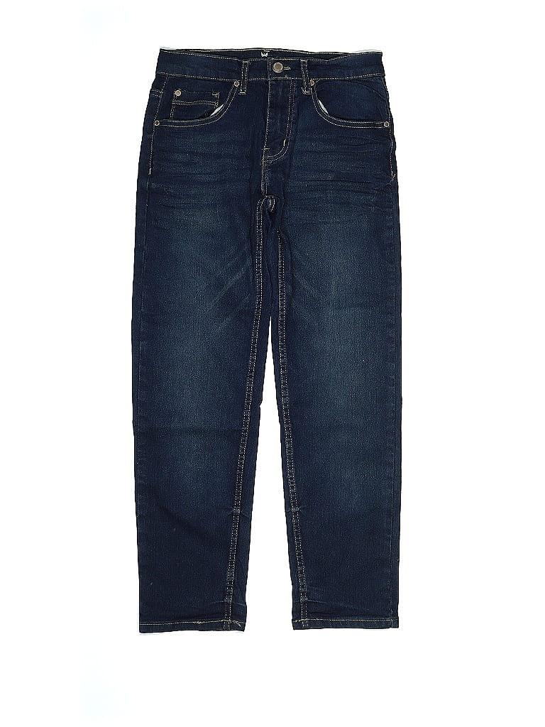 Steve's Jeans Solid Blue Jeans Size 12 (big kids) - photo 1