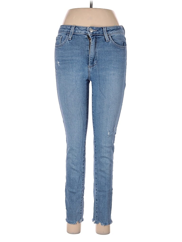 Pre-owned Just Black Jeans In Blue