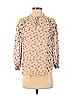 Joie 100% Polyester Tan 3/4 Sleeve Blouse Size XS - photo 1