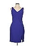 Fashion Star for H&M Solid Blue Cocktail Dress Size 10 - photo 1