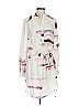 Haute Hippie 100% Silk Print Ivory Casual Dress Size S - photo 1