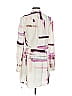 Haute Hippie 100% Silk Print Ivory Casual Dress Size S - photo 2