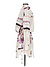Haute Hippie 100% Silk Print Ivory Casual Dress Size S - photo 5