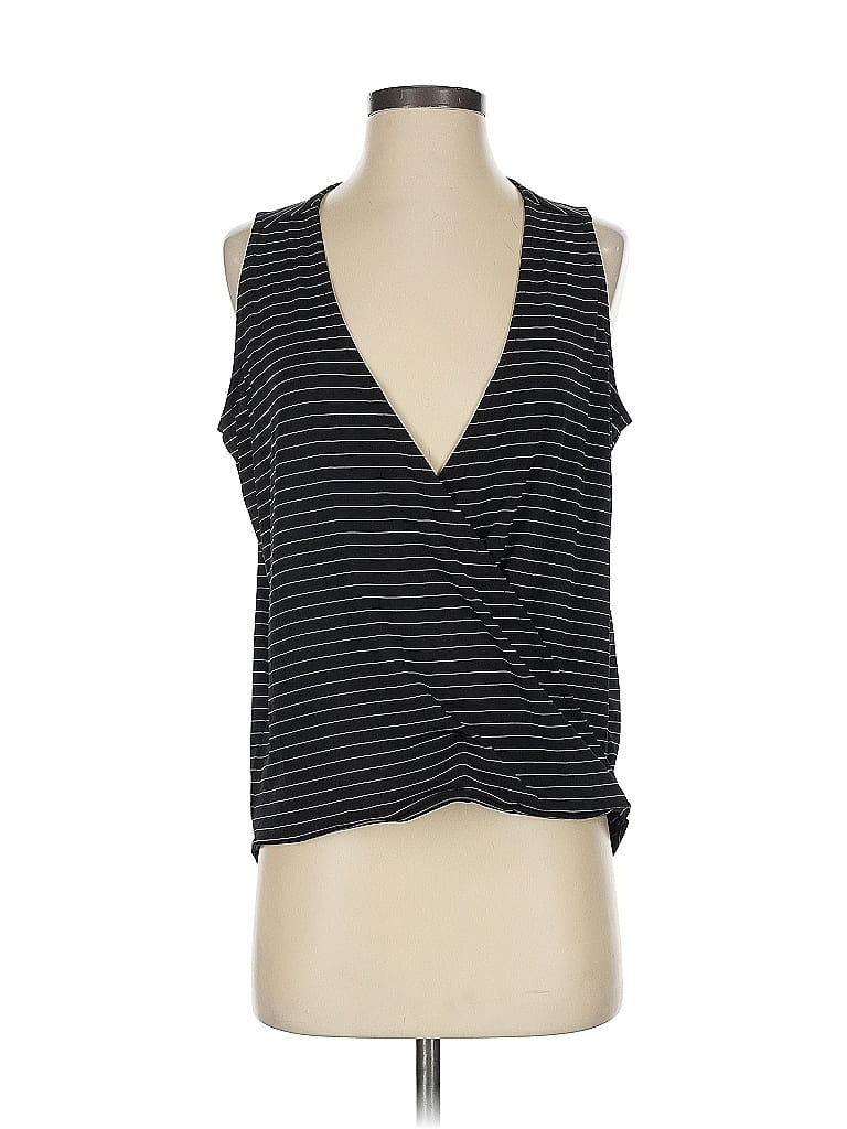 Pre-owned Banana Republic Factory Store Sleeveless Blouse In Black