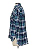 Old Navy Plaid Blue Long Sleeve Button-Down Shirt Size S - photo 5