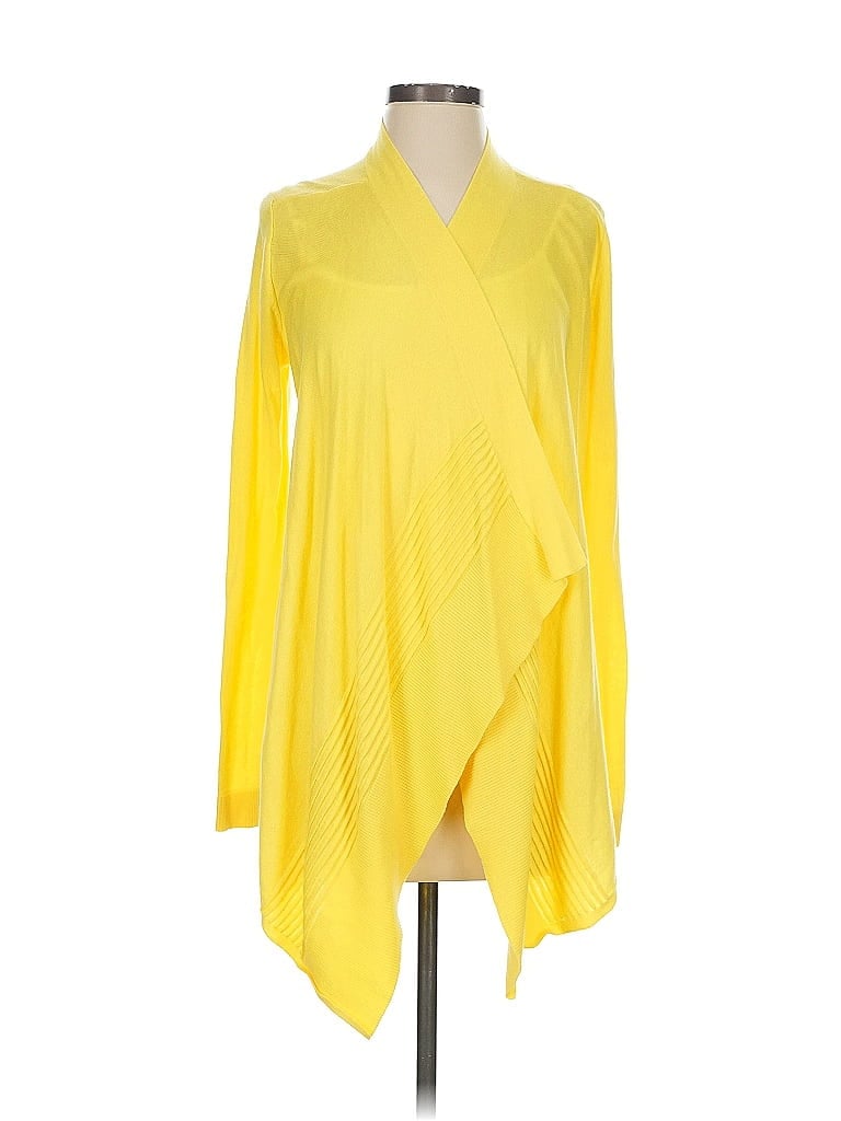 Pre-owned Verve Ami Cardigan Sweater In Yellow
