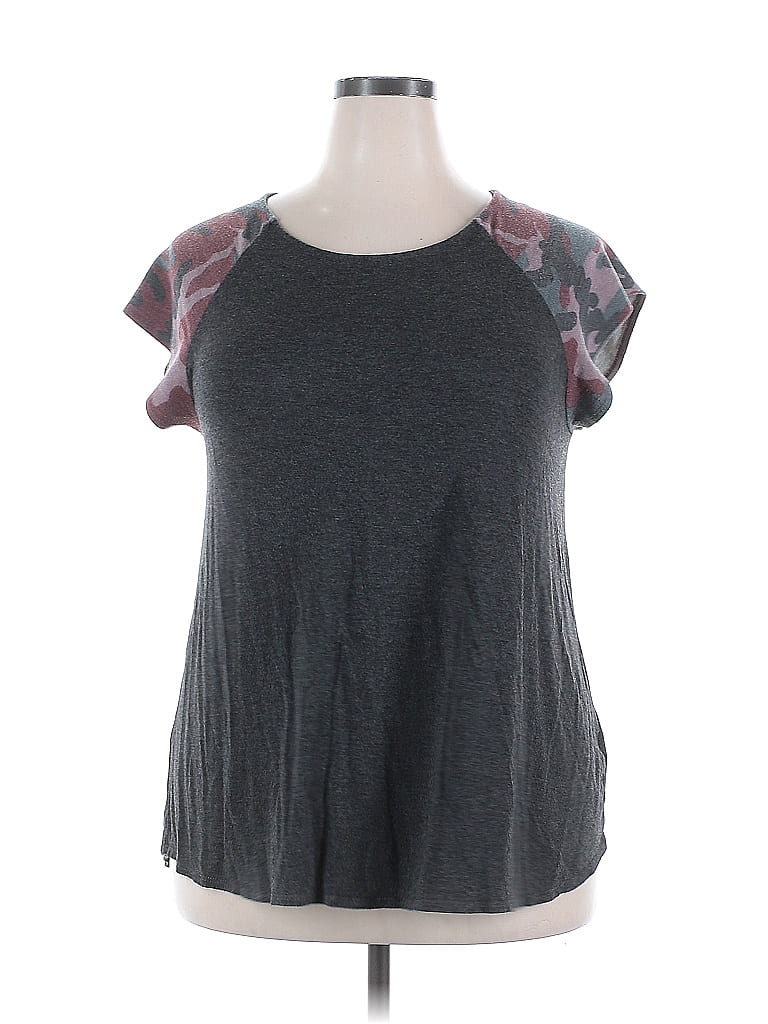 Cool Melon Gray Short Sleeve T-Shirt Size 2X - photo 1
