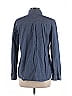 Ann Taylor LOFT Outlet 100% Cotton Blue Long Sleeve Button-Down Shirt Size L - photo 2