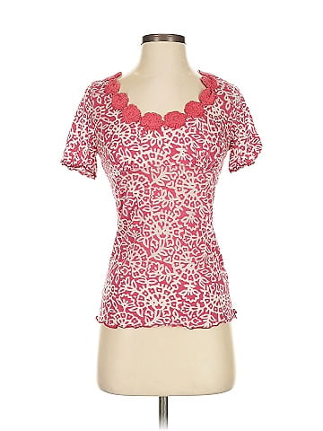 Velvet Short Sleeve Top (view 1)