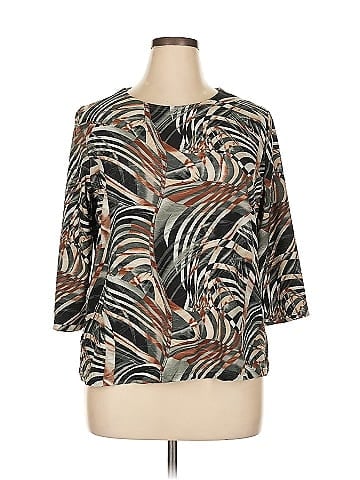 Emily Daniels 3/4 Sleeve Blouse (view 1)