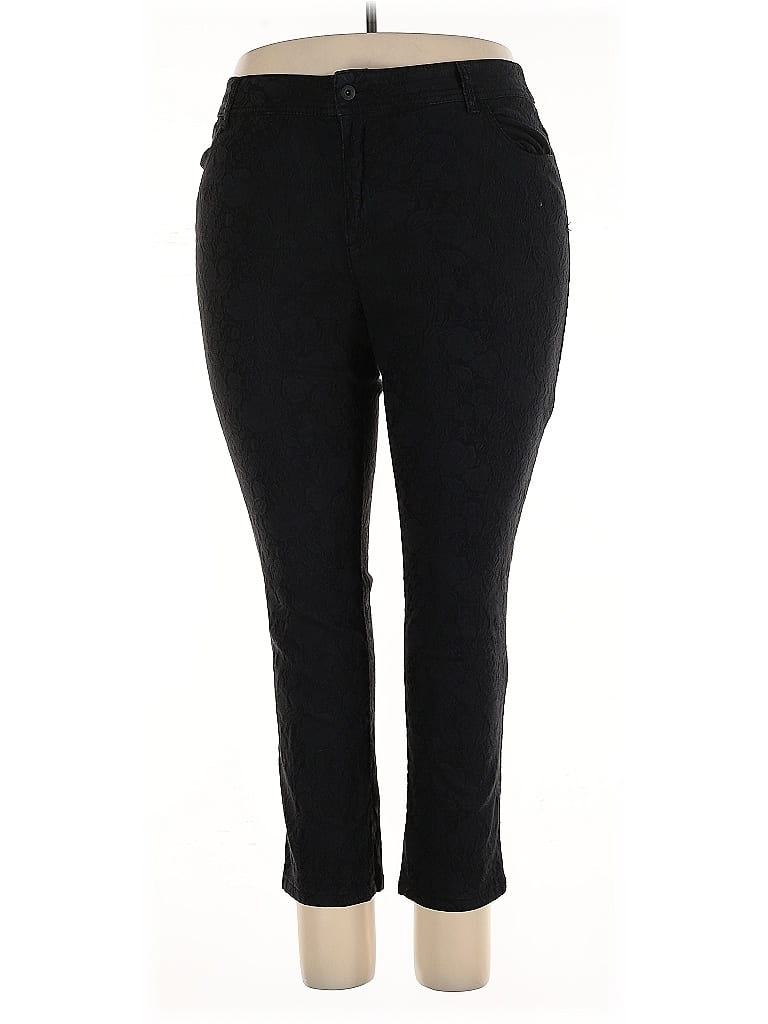 Pre-owned Chico's Casual Pants In Black