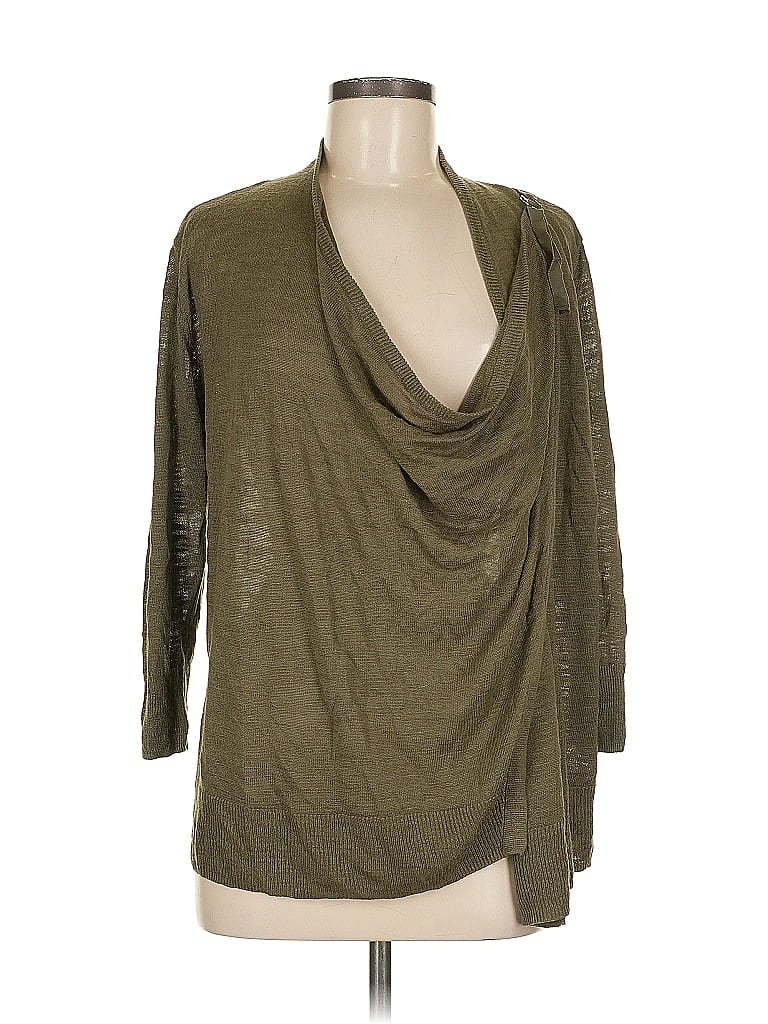 Pre-owned The Limited Cardigan Sweater In Green