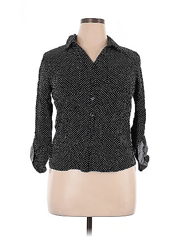 Emily Daniels 3/4 Sleeve Button-Down Shirt (view 1)