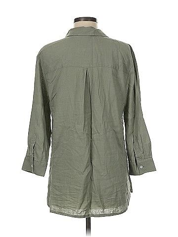 Intro 3/4 Sleeve Button-Down Shirt (view 2)