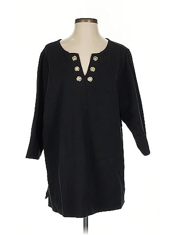 Jessica London 3/4 Sleeve Blouse (view 1)