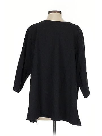 Jessica London 3/4 Sleeve Blouse (view 2)