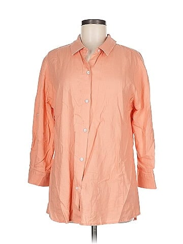 Intro 3/4 Sleeve Button-Down Shirt (view 1)