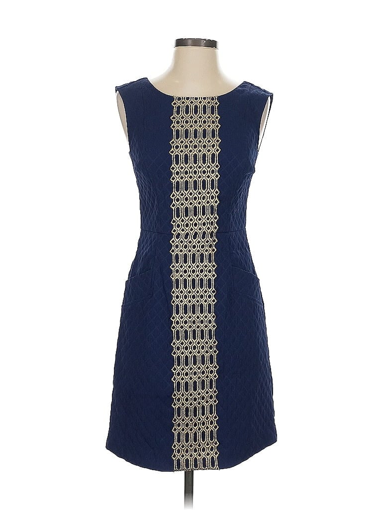 Pre-owned Plenty By Tracy Reese Cocktail Dress In Blue