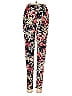Win Win 100% Polyester Floral Red Casual Pants Size Sm - Lg - photo 1
