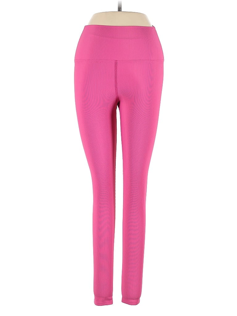 Pre-owned Beach Riot Active Pants In Pink