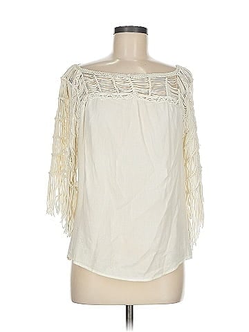 Zara Basic 3/4 Sleeve T-Shirt (view 1)