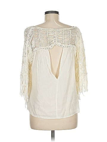 Zara Basic 3/4 Sleeve T-Shirt (view 2)