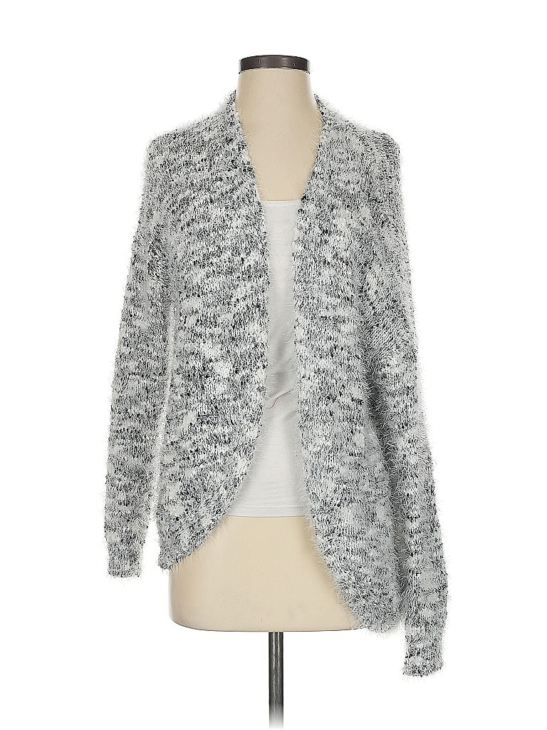 Pre-owned New Directions Cardigan Sweater In Gray