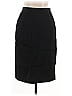 Giorgio Armani Solid Black Wool Skirt Size 10 - photo 1