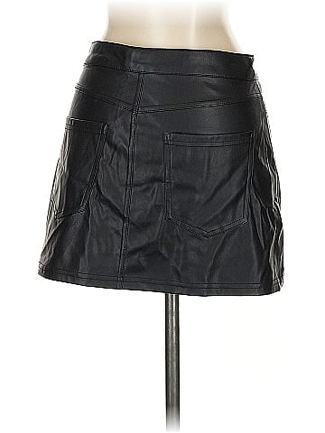 Future Collective Faux Leather Skirt (view 2)