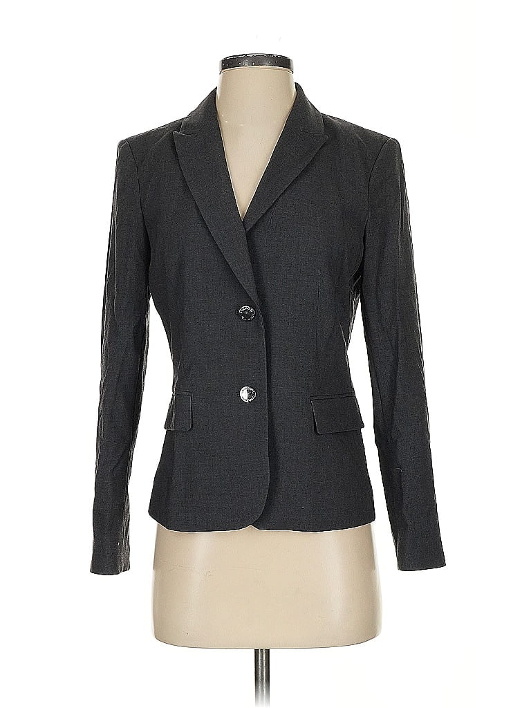 Pre-owned Calvin Klein Blazer Jacket In Gray
