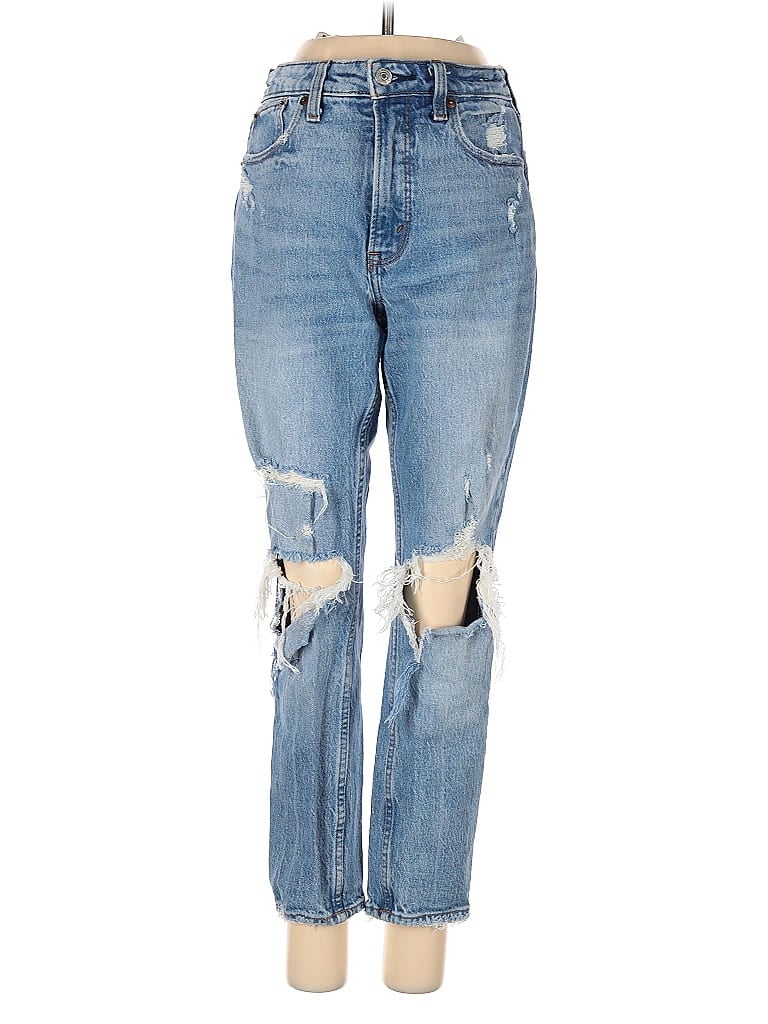Click to view more detailed imagery on our partner's website Pre-owned Abercrombie & Fitch Jeans In Blue
