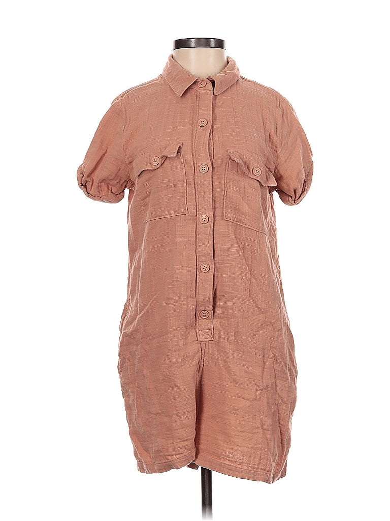 Pre-owned Aerie Casual Dress In Brown