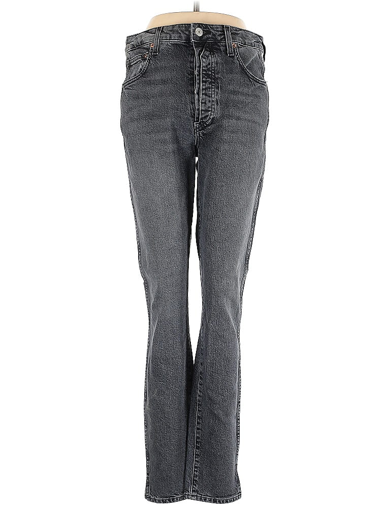 Pre-owned Trave Jeans In Gray