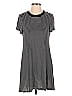 BCBGeneration Stripes Black Casual Dress Size S - photo 1